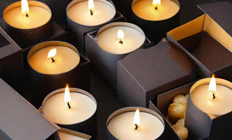 Magnetic Candle Boxes